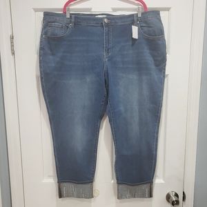 lane bryant signature fit mid rise boyfriend jeans